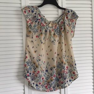 Lauren Conrad tie in the back blouse